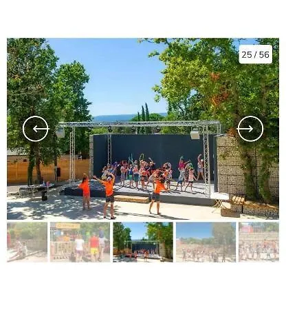 Mobilhome 'sandra ' Lagorce (Ardeche)