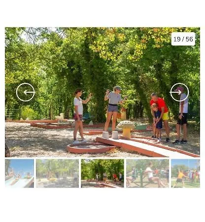 Mobilhome 'sandra ' Campsite Lagorce (Ardeche)