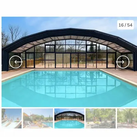 Mobilhome 'sandra ' Campsite Lagorce (Ardeche)