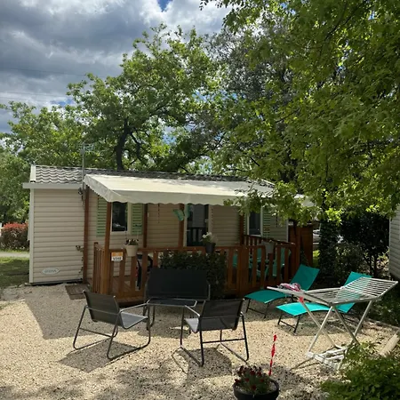 Mobilhome 'sandra ' Campsite Lagorce (Ardeche)