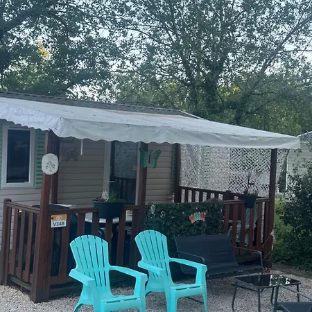 Mobilhome 'sandra ' Lagorce (Ardeche)